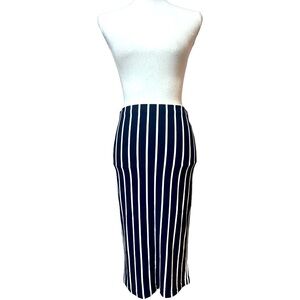 Incredible Burton pinstripe pinup stretch skirt